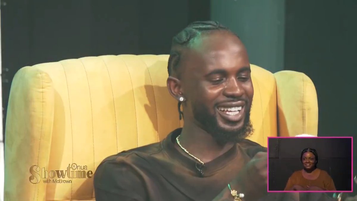 Beautiful Scenes on #OnuaShowTime ❤️ Black Sherif met the market woman who went viral singing his song on social media🔥👏