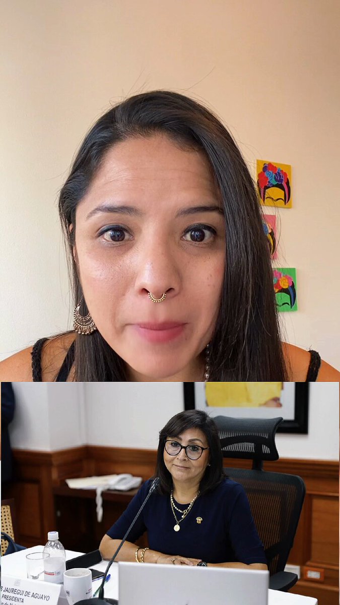 La pastora Milagros Jáuregui de Aguayo pretende cambiar el delito de feminicidio por 'asesinato de pareja' porque 'discrimina a los hombres' Carlos Hualpa no era pareja de Eivy Ágreda cuando la quemó viva en un bus. A los hombres no los matan por rechazar una cita; a las mujeres sí. 👇