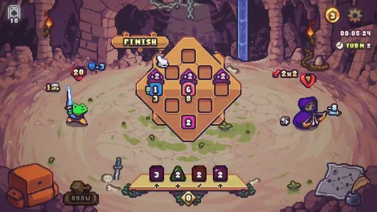 【ニュース】サイコロ×デッキ構築型ローグライク『Die in the Dungeon』正式リリース。新要素どっさり大型アプデ到来、サイコロ鍛えて“出目に祈る”カエル戦士ダンジョン攻略