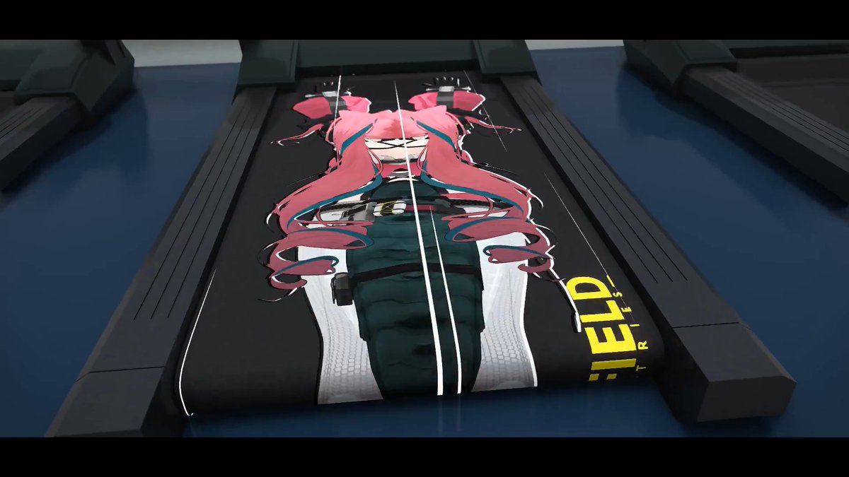 イヴォンヌ!筋トレしよう! 平面化オチ