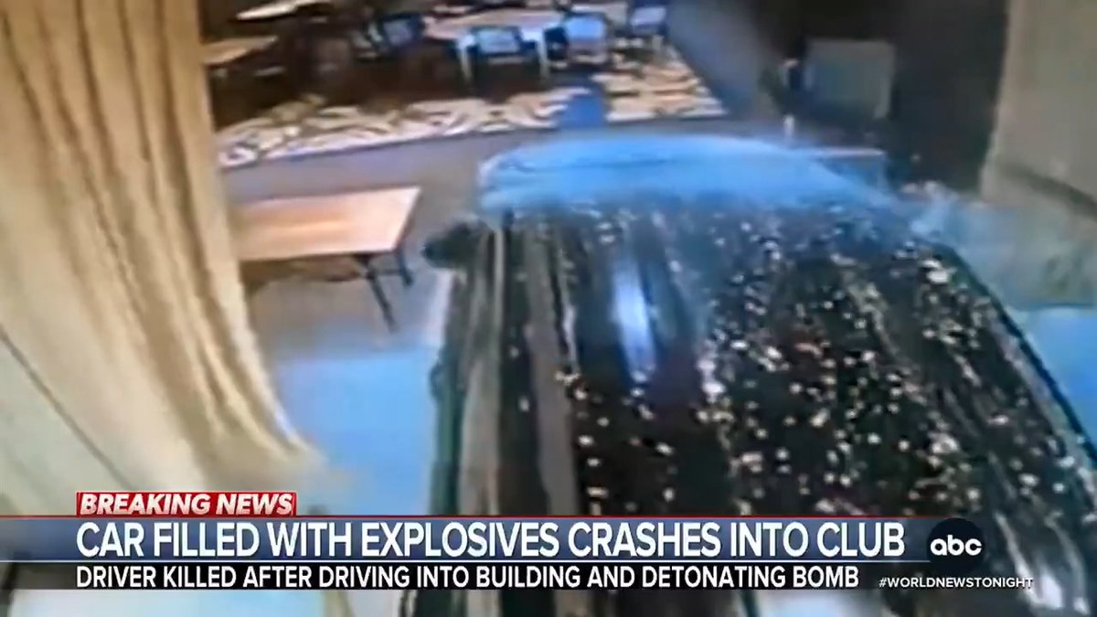 ICYMI: One person was killed after a man drove an SUV packed with explosives into a popular athletic club in Portland, Oregon. Authorities said some of the devices had detonated.