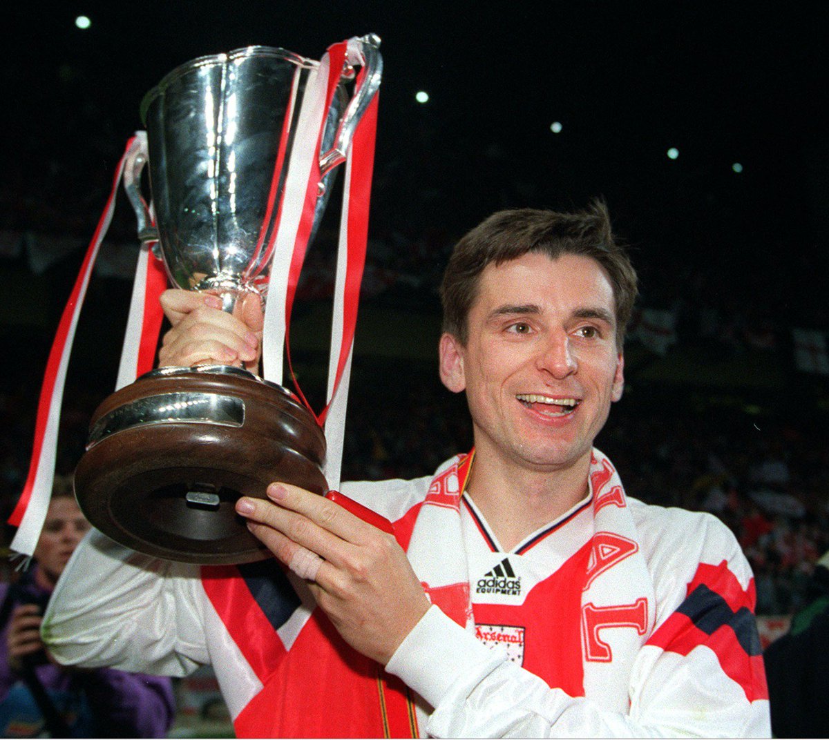 4th May 1994, we won the European Cup Winners' Cup with an historic 1-0 victory over Parma Arsenal Alan Smith