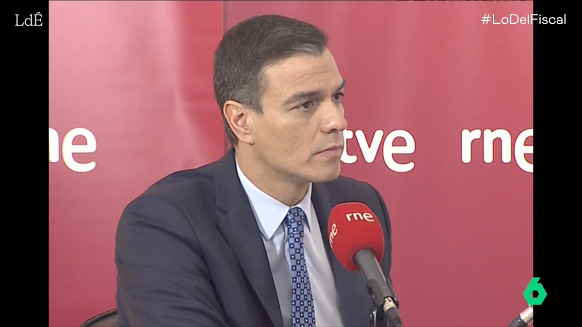 Qué bochorno, este sujeto ha sido Fiscal General del Estado