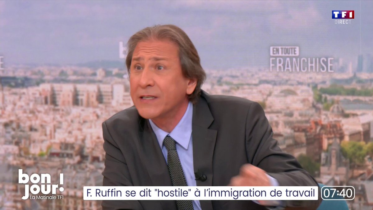 🔴🗣️ "Il y a de la place pour une #immigration du travail en France mais -je suis d'accord avec F. Ruffin- pas une immigration qui dépouille les pays d'origine et qui met dans des conditions de précarité les travailleurs qui viennent sur le territoire national" : Jérôme Guedj