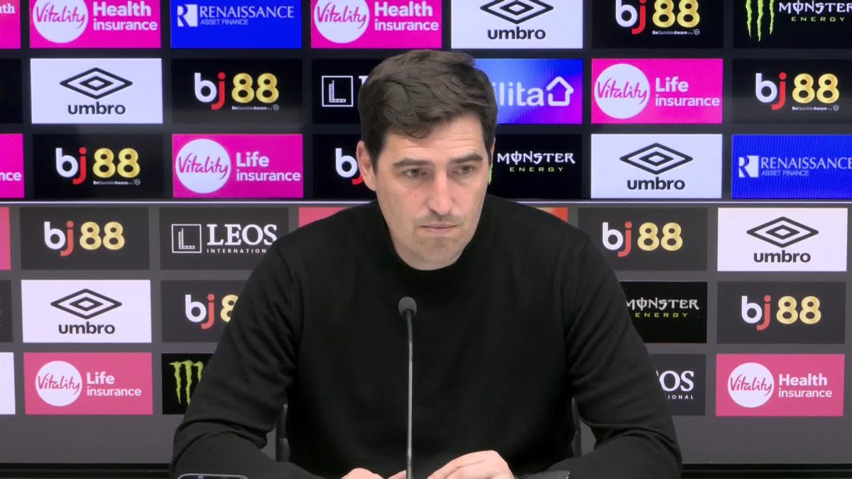 "I would love to be in Europe" Andoni Iraola on what it would mean to reach the European places with Bournemouth this season 🍒