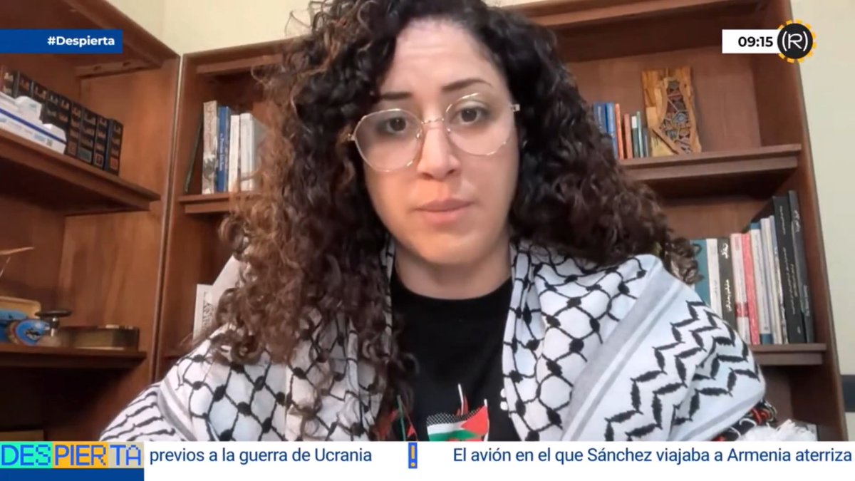 "Estamos muy preocupados por su situación" Hablamos con Sally Issa, esposa de Saif Abukeshek, integrante español de la Global Sumud Flotilla secuestrado por Israel 👇🏽 Global Sumud Flotilla 📺 DESPIERTA!