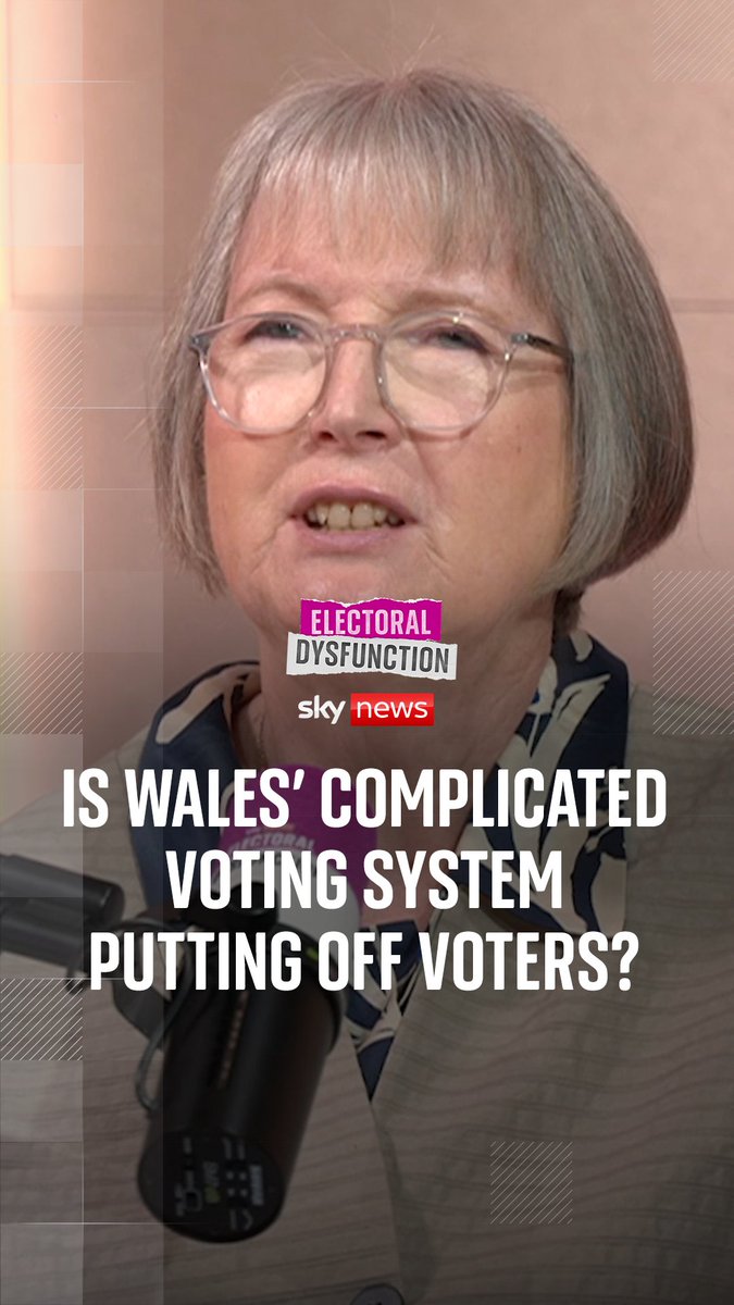 Is Wales’ complicated voting system putting off voters? Harriet Harman thinks the new Welsh voting system is so complicated it could be putting voters off. Plus, what could happen in the Senedd elections? Listen to #ElectoralDysfunction: