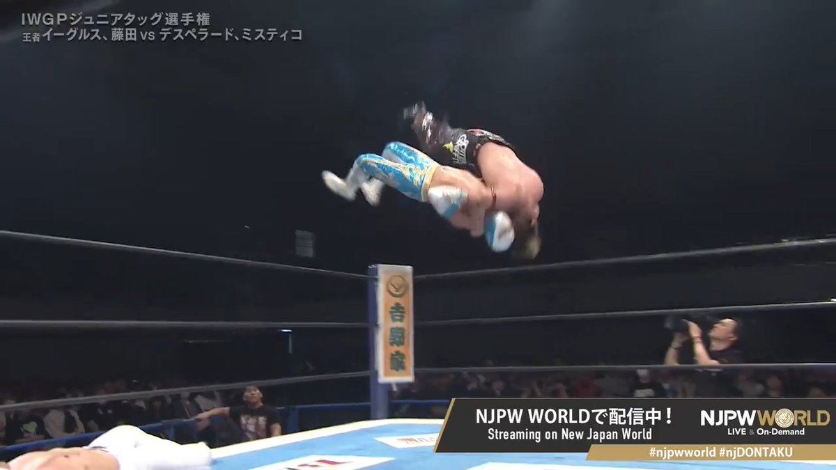 .CARISTICO MISTICO MX Oficial “Spanish Fly” From the profile URL #njpwworld #njDONTAKU