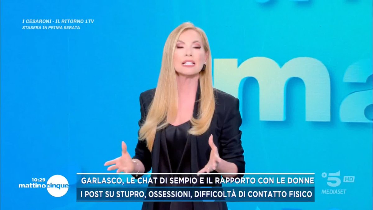 #Garlasco, le chat di Sempio sullo stupro e il rapporto con le donne #Mattino5 in diretta su #Canale5 e in streaming su Mediaset Infinity