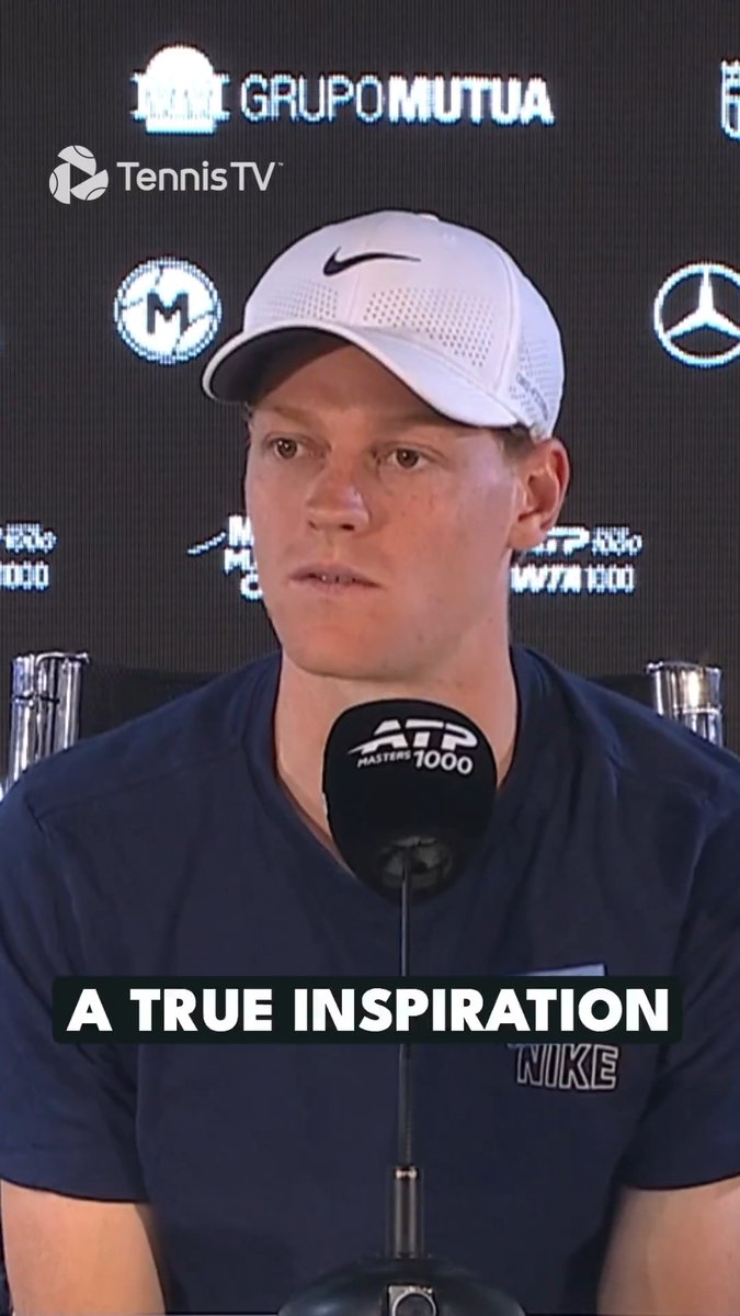 "Then I'll know that I'm a good person" 🥹 Jannik Sinner talking about his family is everything 🫶 ATP Tour #MMOpen