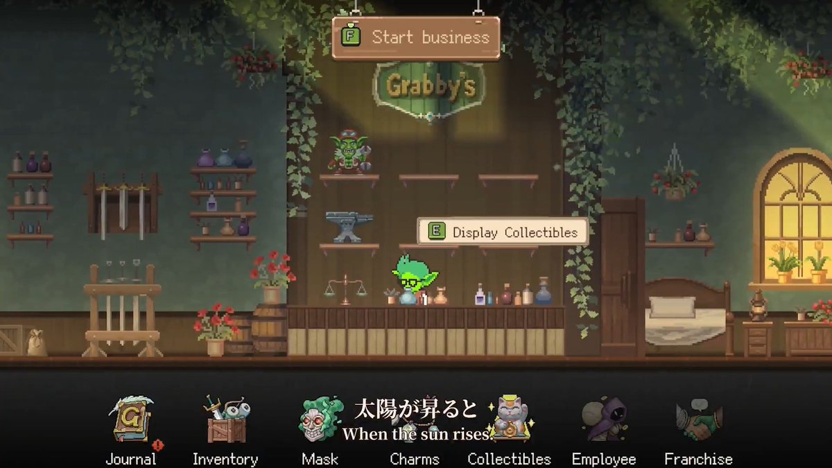【ニュース】ステルスアクション×お店経営シム『ゴブリン ヴァイク:ヌスビトタイクーン』人集まる好調スタート。ダンジョンでこっそり宝を盗み、客に“ぼったくり価格”で売りつけるアコギ商売