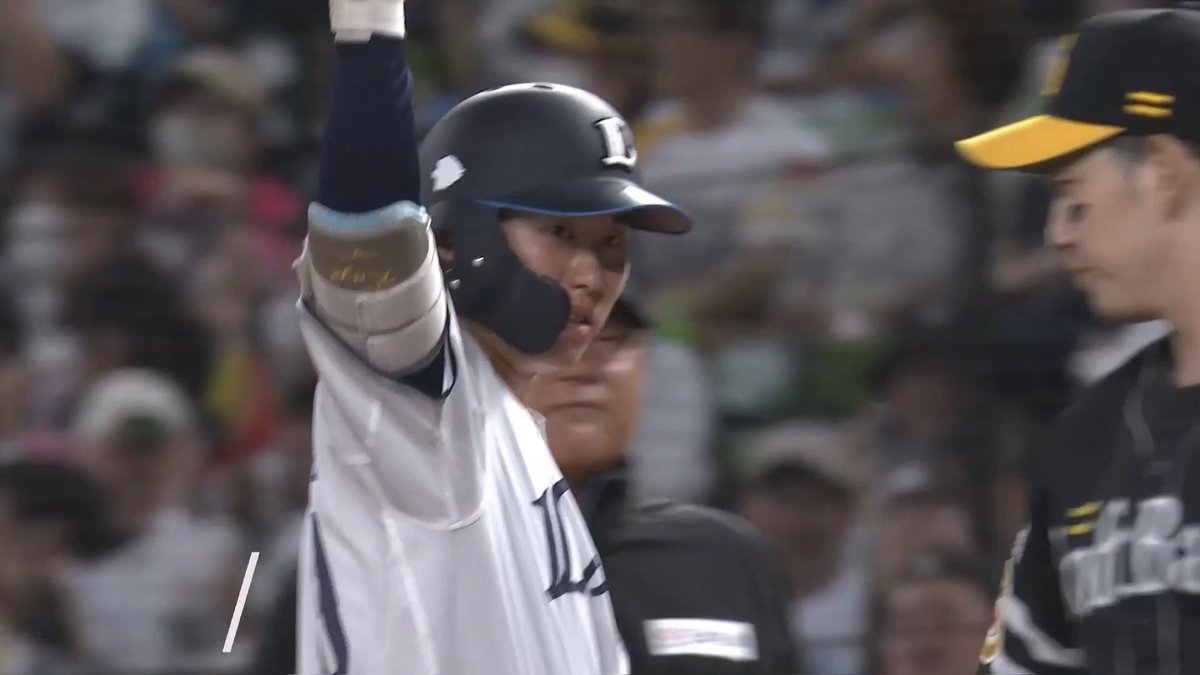 #小島大河 選手の適時打で追加点！ 得点圏のチャンスを生かします！ #seibulions #打破 #圧倒的至近距離 #ポケモンベースボールフェスタ