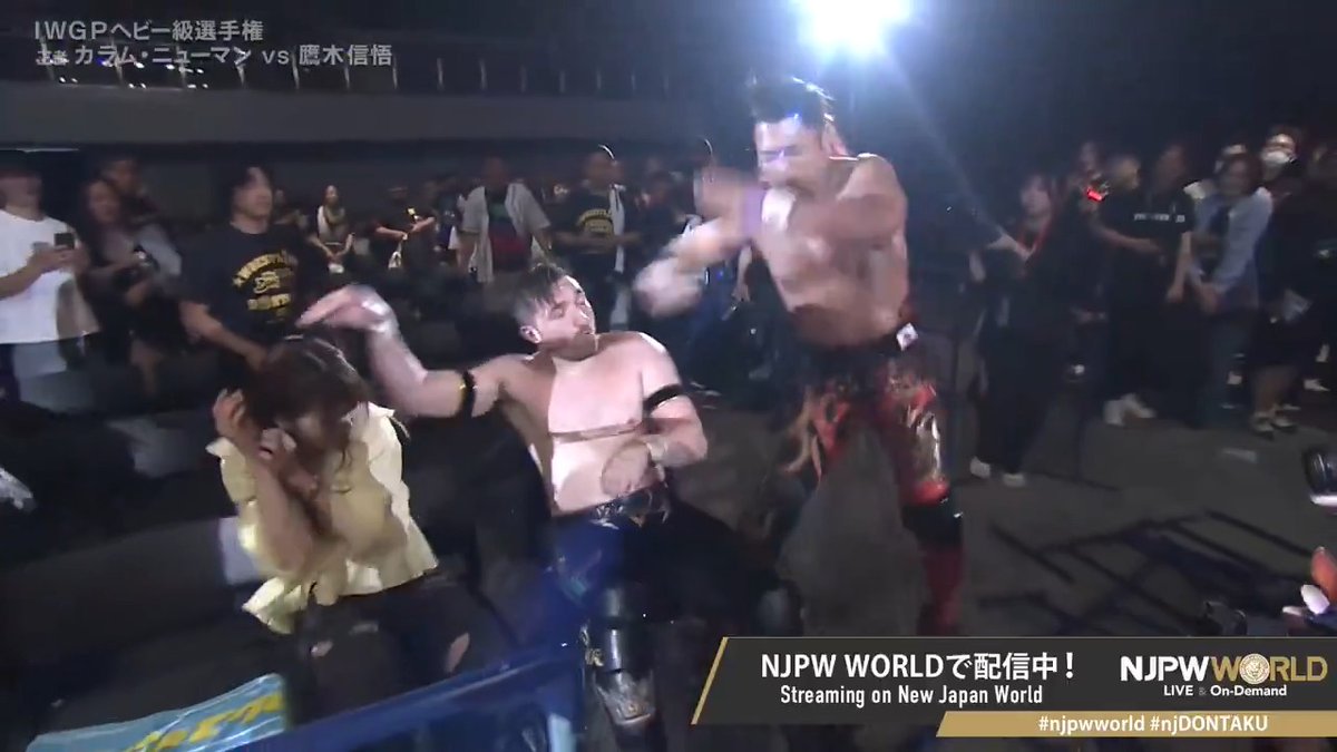 .Callum newman カラム・ニューマン “🤞🤞🤞”→ なつぽい “😵😵😵” → 鷹木 信悟(SHINGO TAKAGI) “💢💢💢” From the profile URL #njpwworld #njDONTAKU