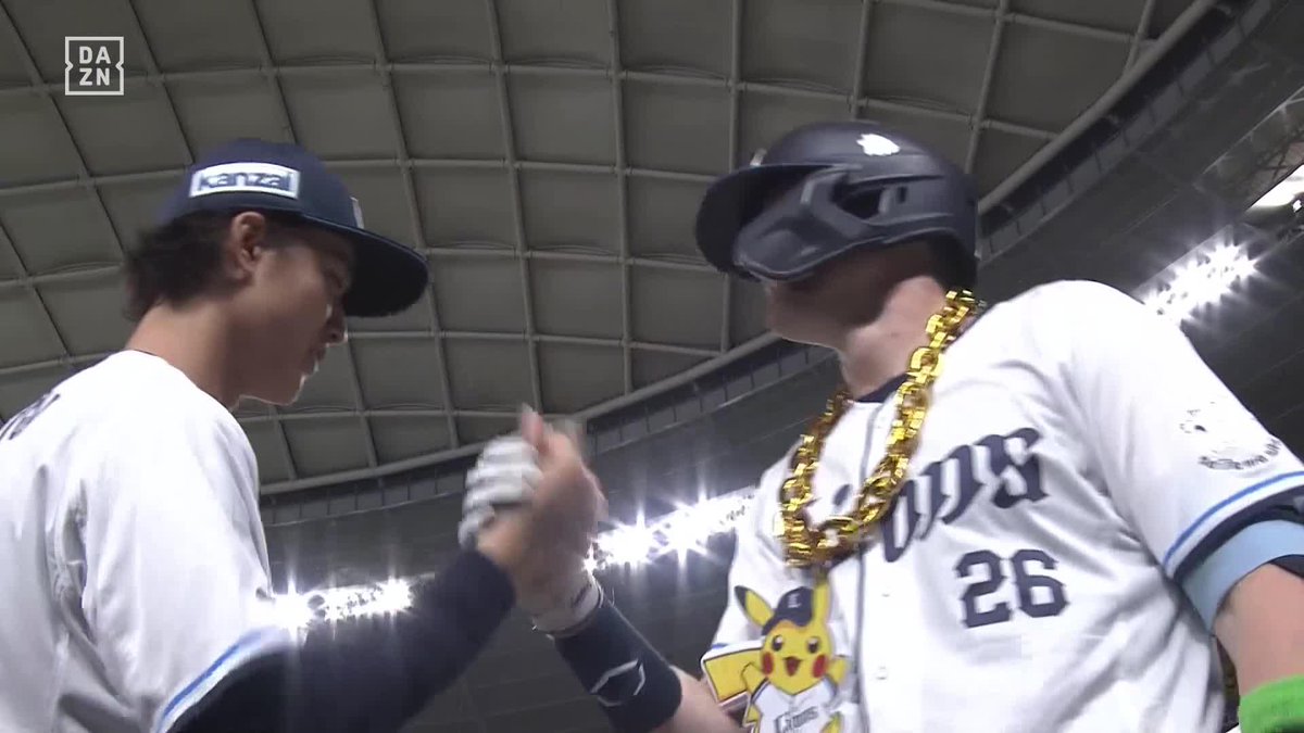 Game Changer もう、言うことはない。 ネビン 2打席連続ホームラン ⚾️西武×ソフトバンク #seibulions #だったらDAZN