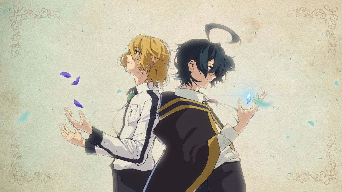 ...... 第16話ED映像 タイムラプス動画公開！ ......🪄 第16話で流れた特別なED映像は イラスト部分を原作の漫画・ #青井聖 先生が 担当しました！ 各キャラを描いているところを タイムラプス映像でお届けいたします✨ #ウィストリア #Wistoria
