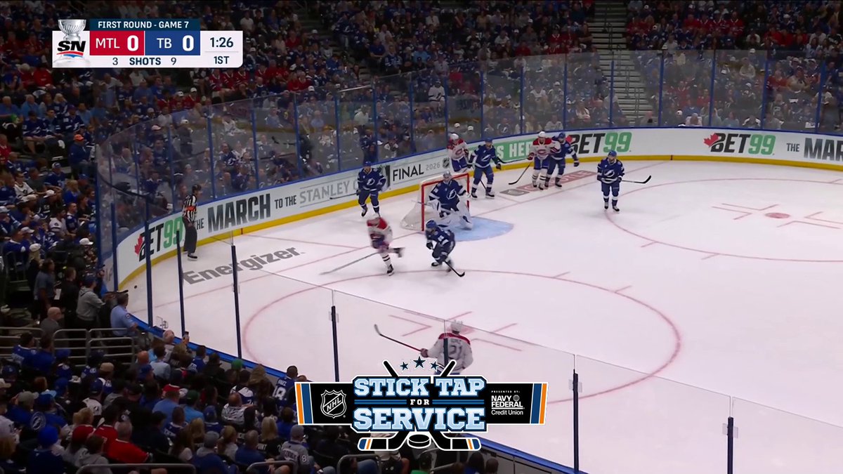 And that's a wrap on the First Round of the #StanleyCup Playoffs! ✅ Here's all the goals from last night's #Game7 clash! Stick Tap for Veterans presented by Navy Federal Credit Union