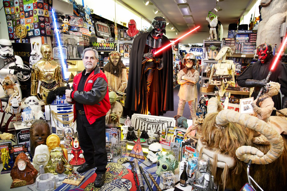 The full tour of Steve Sansweet's incredible Star Wars memorabilia collection #MayThe4th