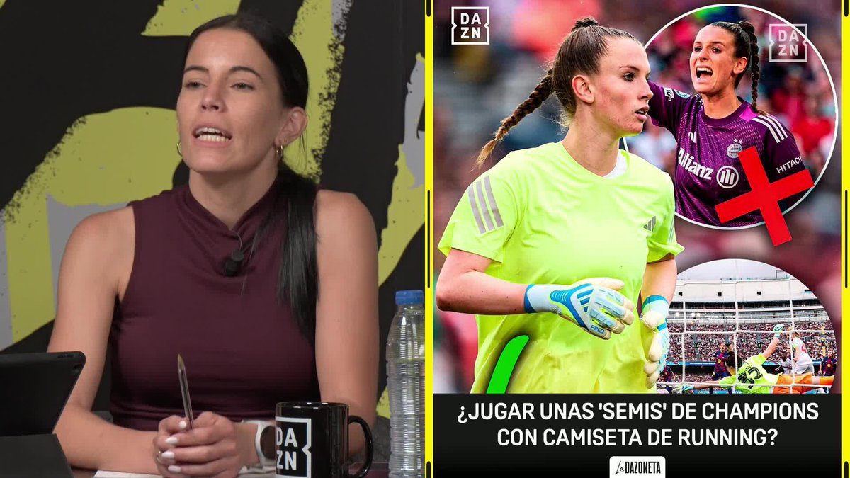 Imagínate jugar unas semis de Champions League con camiseta de running porque el Bayern se ha olvidado tu camiseta 👀🤯 Mira #LADAZONETA GRATIS aquí 🔗