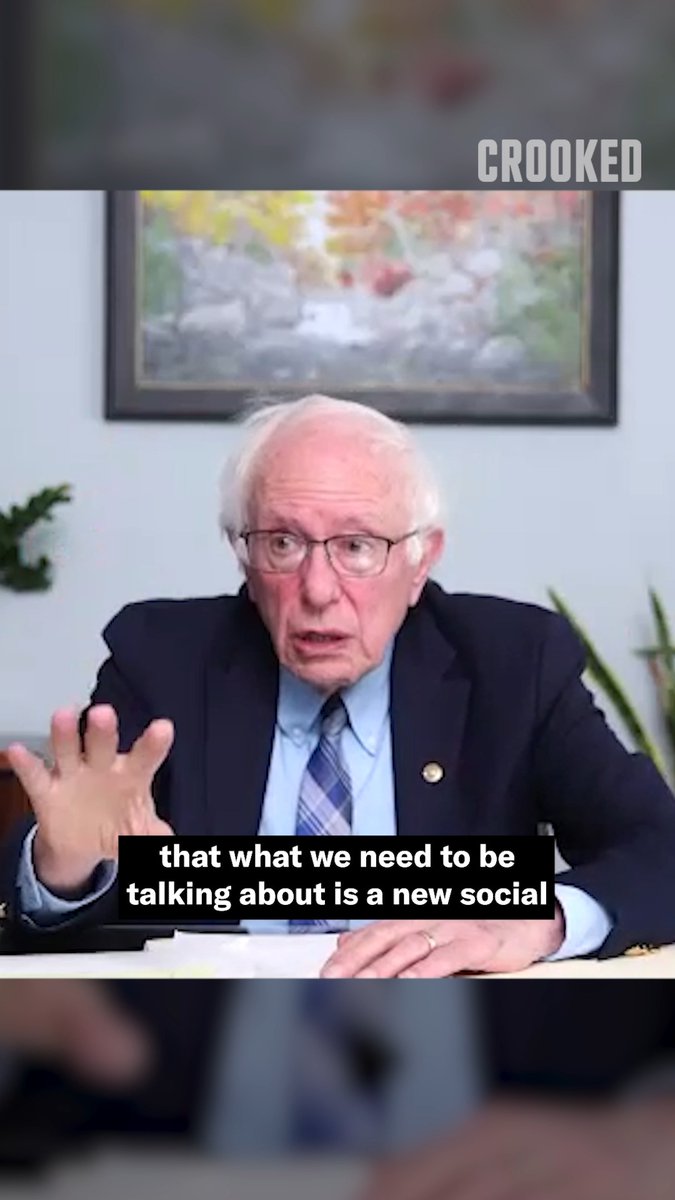 Bernie Sanders is worried that if you lose your job to AI, you might never get another one.
