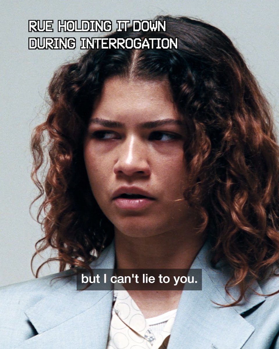 Well, she tried. #Euphoria