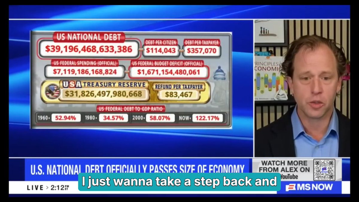 "Sometimes borrowing money is a good idea." That's the whole debate in one sentence. Debt to build future capacity? Sensible. Debt for a sugar hit today? Different story.