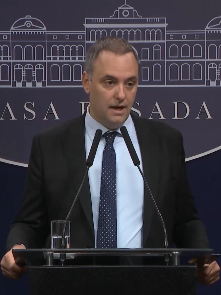 "Manuel Adorni": Por sus declaraciones en conferencia de prensa