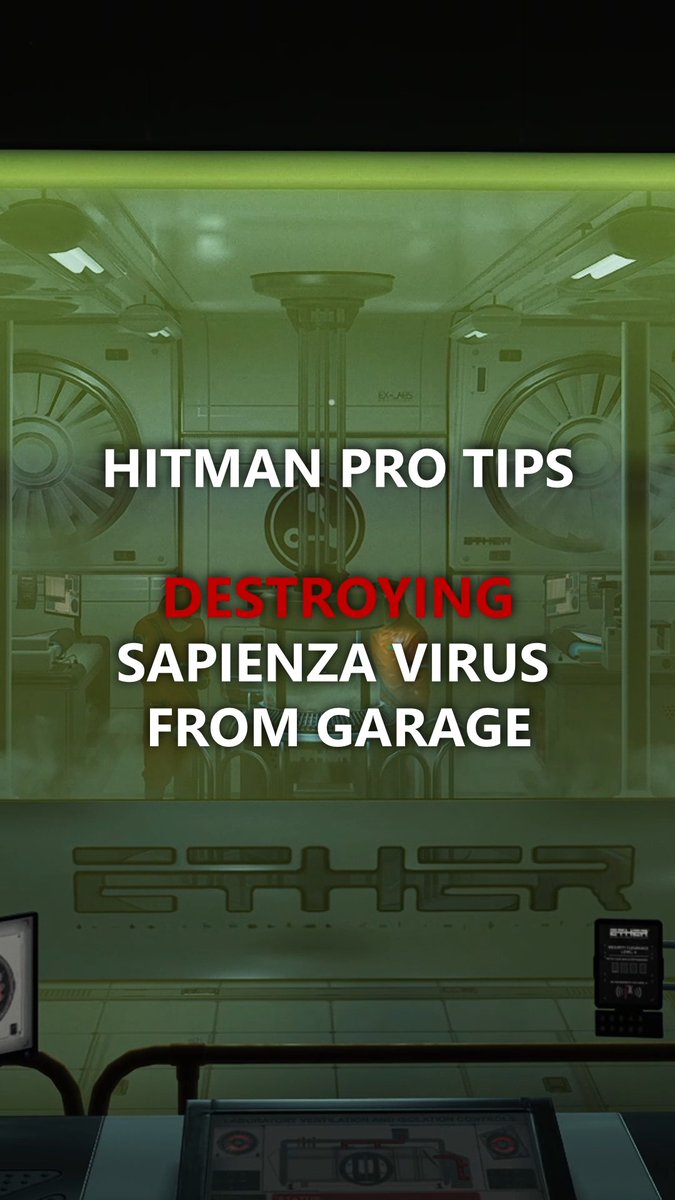 Mendie, HITMAN Pro, shows off a quick and easy way to destroy the virus on Sapienza. What cool tricks would you like to see next? 💬 #HITMAN #Agent47