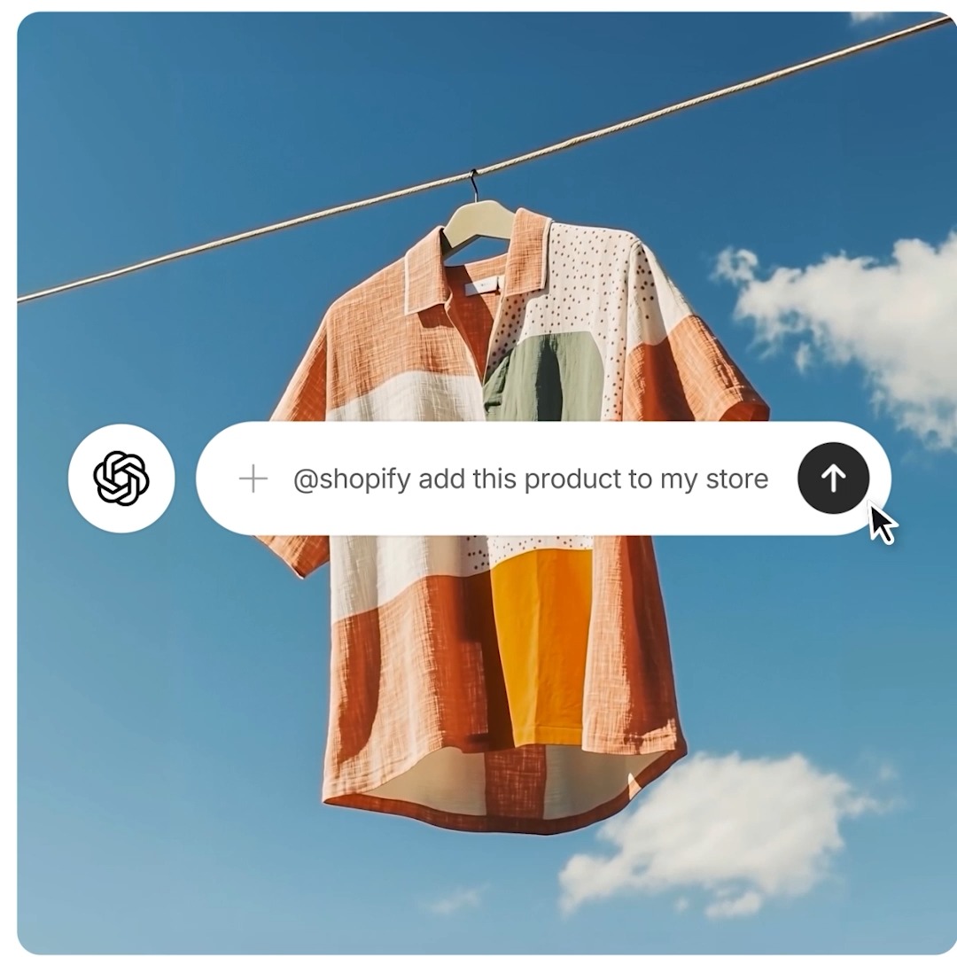 We surveyed our merchants. 83% already use ChatGPT. Now they can manage their entire store without leaving the chat. ChatGPT and Claude connector apps. Live today.