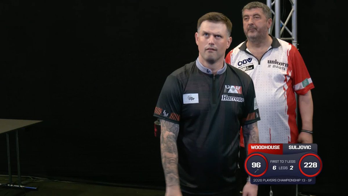 WOODHOUSE MARCHES INTO THE FINAL! Luke Woodhouse will take on Kevin Doets in the final of PC13 for a chance to win his first PDC ranking title, as he smashes Mensur Suljovic 7-2! 📺 #PC13
