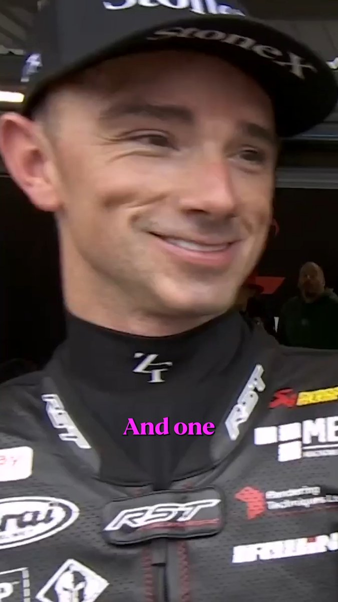 It was a difficult day for Glenn Irwin on Sunday, who wore his heart on his sleeve in his interview after Race 1 🎤 What a difference a day makes! He finished Race 3 in an impressive fifth, with plenty of smiles to go round 💪 #OultonBSB #OfficialBSB