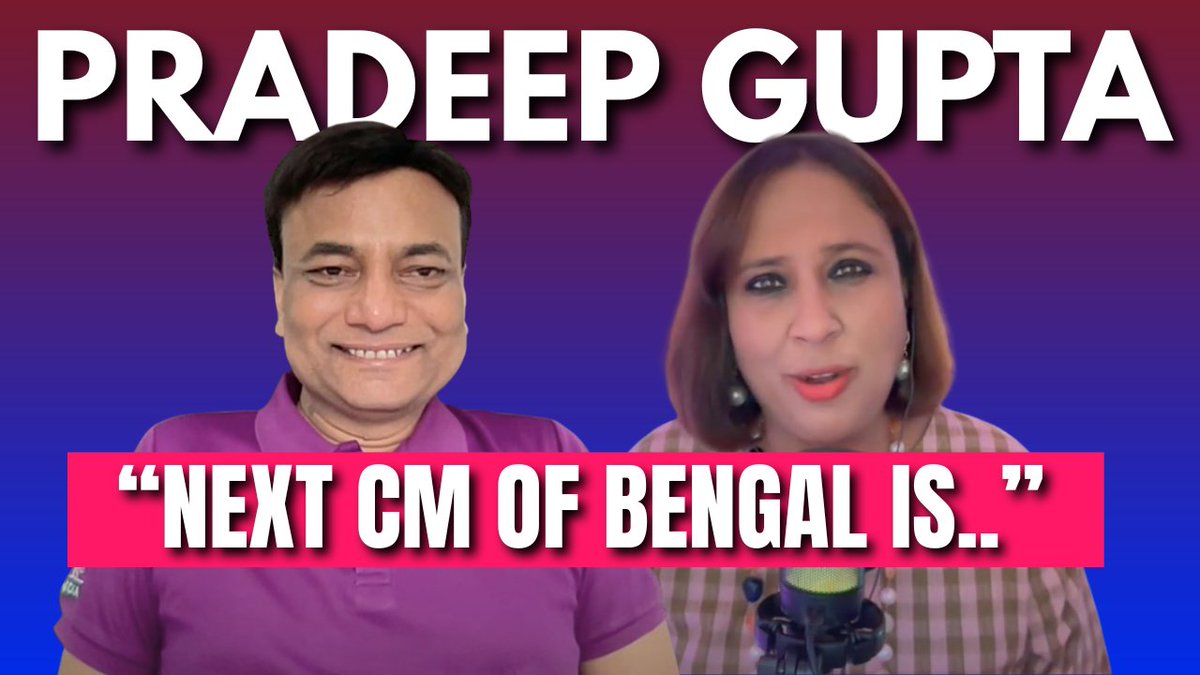 "Delivery, Delivery, Delivery- Logon Ko Parivaarvaad pasand nahin"- Pradeep Gupta on the dramatic Bengal Win for BJP, as Mamata loses her own seat &amp; Axis my India gets TVK &amp; Vijay's win BANG ON ! In full