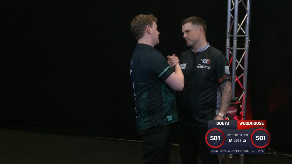 DOETS WINS PC13! 🏆 Kevin Doets claims his first PDC ranking title, as the Dutchman pins double ten to beat Luke Woodhouse 8-5! 📺 #PC13