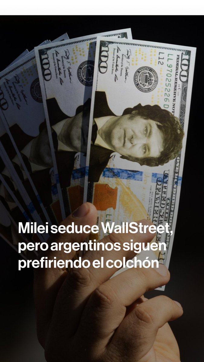En Argentina, los dólares siguen bajo el colchón. Pese a los incentivos del gobierno de Milei, la desconfianza en bancos persiste tras décadas de crisis y el recuerdo del corralito. David Feliba explica