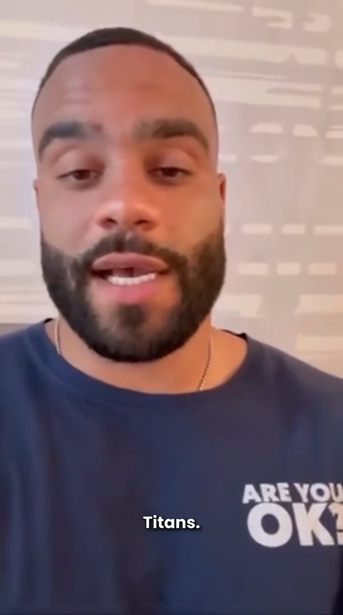 Starting off this Mental Health Awareness Month with @titans DT Solomon Thomas as he shares how he takes care of himself and others on and off the field. Stay tuned throughout the month for more player insights on how they tackle their own mental health.