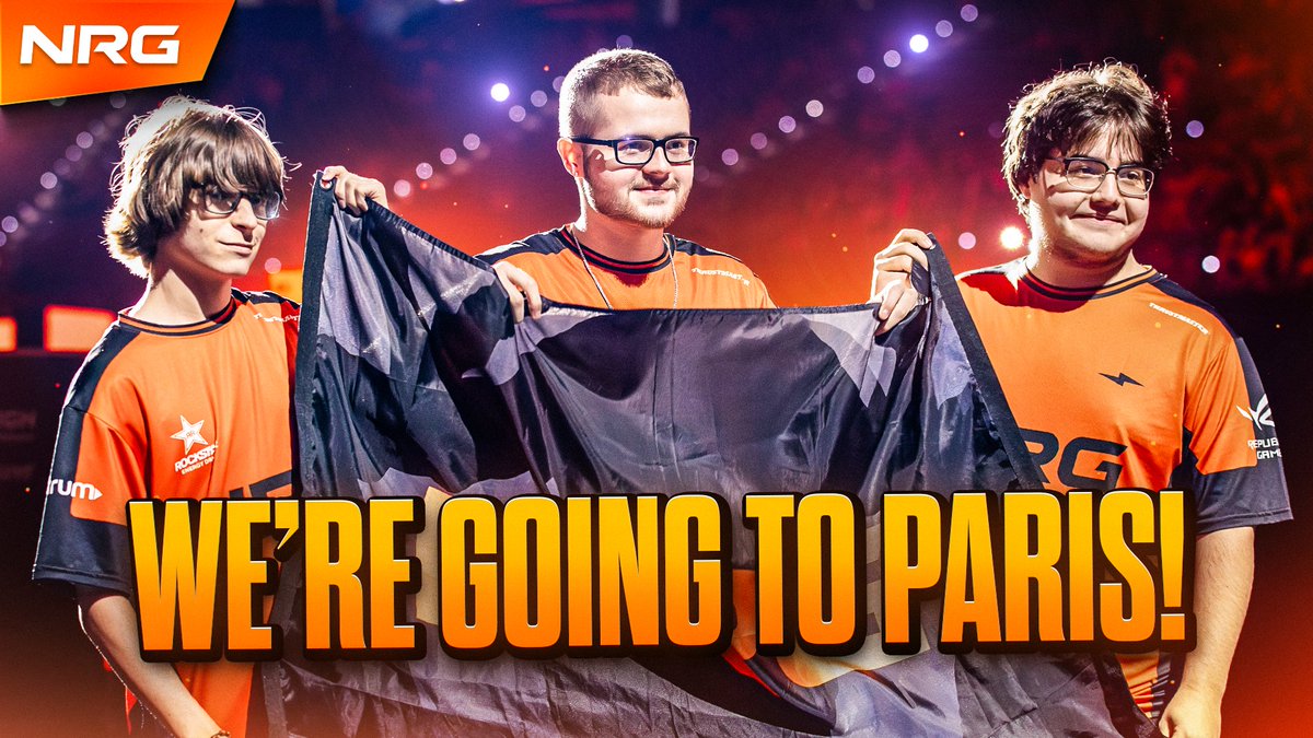 THIS IS WHAT IT SOUNDS LIKE TO QUALIFY FOR PARIS Our latest NRG Rocket League comms video is OUT NOW
