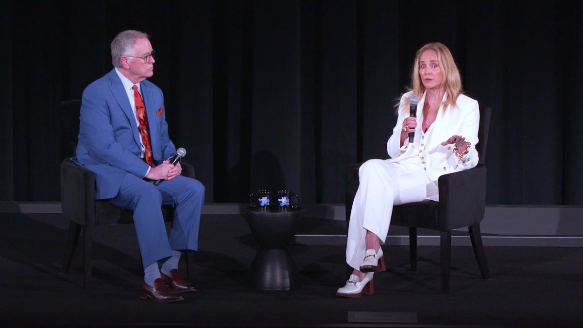 Oscar-nominated actress Sharon Stone worked with Rock Hudson early on in her career. She shares what the legendary star taught her. #TCMFF