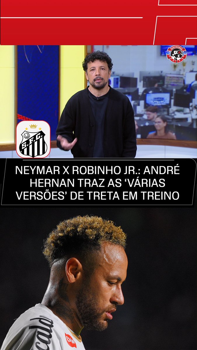 A TRETA NO SANTOS! No Fala a Fonte, André Hernan trouxe as "várias versões" do que aconteceu entre Neymar e Robinho Jr. no treinamento do Santos e como o momento repercutiu dentro do clube alvinegro! Saiba TUDO dos bastidores da bola no Fala a Fonte, AO VIVO no YouTube da ESPN, de segunda à sexta, às 11h30 (de Brasília) #FalaFonte #FutebolNaESPN #Santos #Neymar