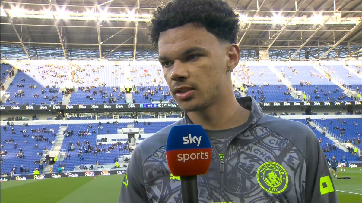 "Of course there is a lot of pressure, we like the pressure" Nico O'Reilly speaks ahead Man City's visit to Everton 🎙️