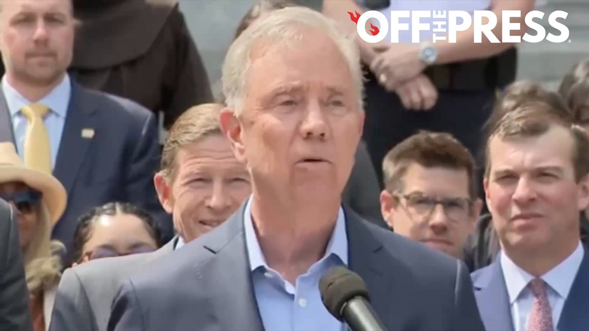 🚨WATCH: Connecticut Gov. Ned Lamont complains how "brutal" the White House is toward "criminal aliens," before comparing ICE enforcement under Trump to Jim Crow laws. Gov. Lamont signed a bill on Monday heavily restricting ICE enforcement in Connecticut and giving state officials the ability to investigate federal agents.