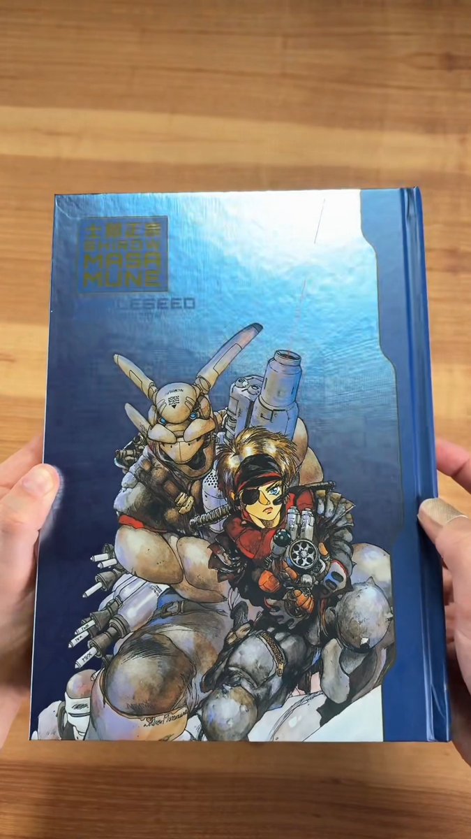 FIRST LOOK 🚨: Appleseed Deluxe Edition by the legendary Shirow Masamune release on August 11th! Pre-order: #DHManga