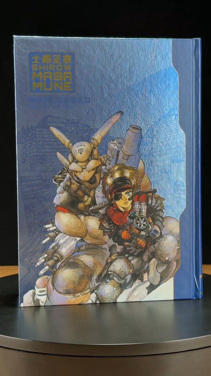 Here is a first look at Appleseed Deluxe Edition, available for pre-order! This hardcover collects Shirow Masamune’s books one through four in a stunning 7x10 format. Shipping August 2026, get yours today: Dark Horse Comics #Appleseed #Manga #DHManga