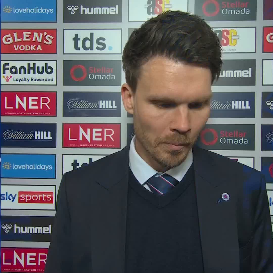 ⚽️ Hearts' goals too easy 🧠 No mentality issue at Rangers 🏆 Winning title now "extremely difficult" Rangers head coach Danny Röhl speaks following a 2-1 defeat at Tynecastle, which leaves the seven points off the top of the Premiership ⤵️