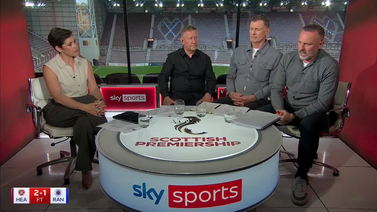 š² "You don't get a trophy for for getting back into a league, you have to then go and strike.ā š£ļø "Rangers were favourites for the league a couple of weeks ago. Failed." Kris Boyd on Rangers after their defeat at Hearts ⤵ļø