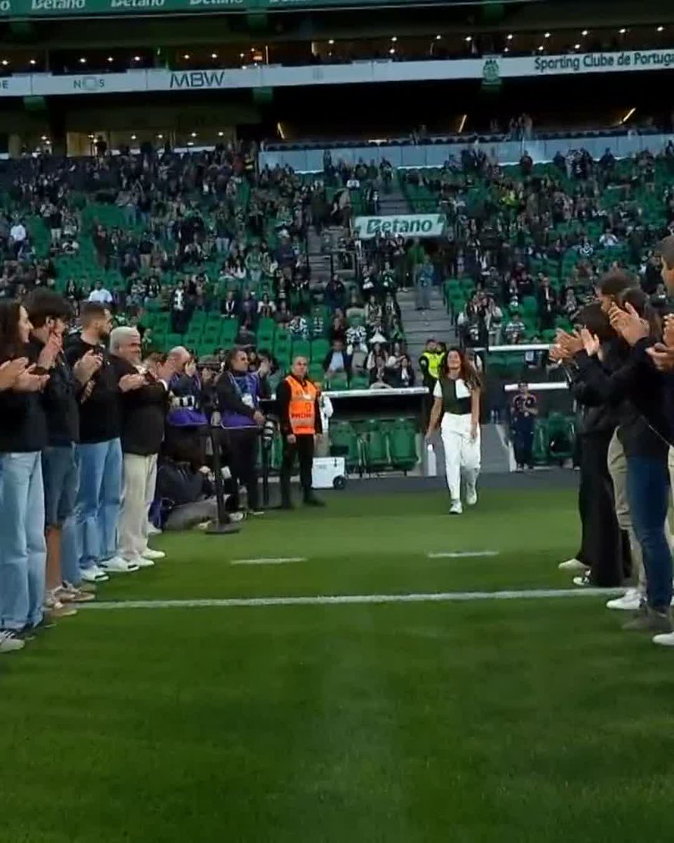 Homenagem a Rita Fontemanha 🦁 #sporttvportugal #LIGAnaSPORTTV #LigaPortugalBetclic #SportingCP #VitoriaSC
