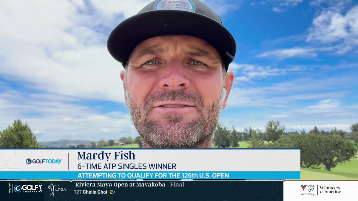 Six-time ATP Tour singles winner Mardy Fish is making a run at the U.S. Open again this year. How realistic is it for a scratch golfer to make it through local qualifying? He answers ⬇️