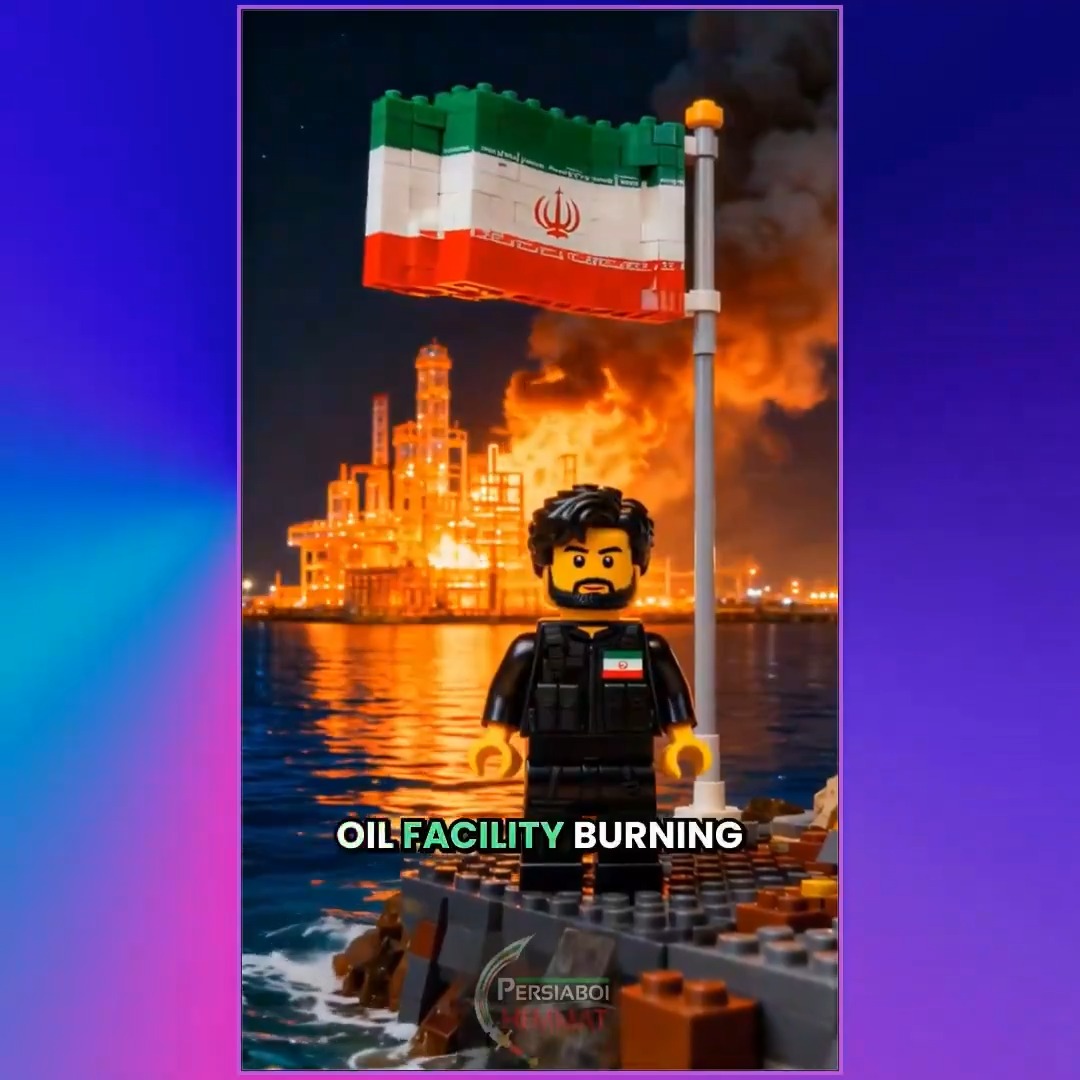LMAO Project Freedom already got roasted by prominent Iranian artist Mahdi Hemmat with a LEGO movie 😭🤣😂