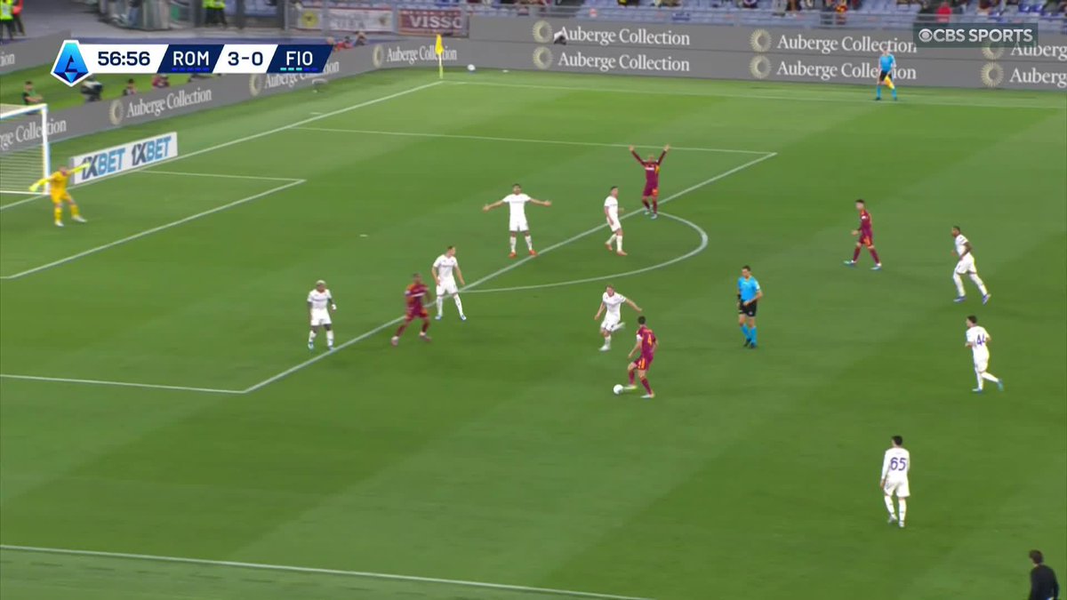 Niccolò Pisilli puts the finishing touch on a brilliant delivery from Donyell Malen 🎁
