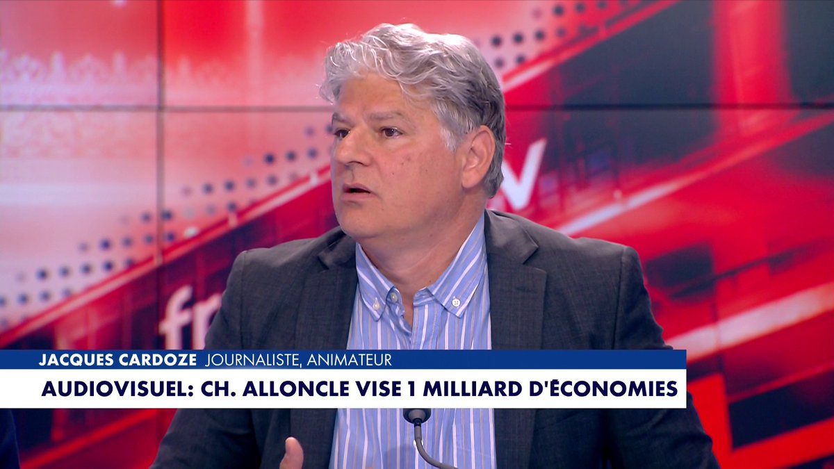 Rapport de Charles Alloncle sur l'audiovisuel public : «Les Français ne parlent que de cela», affirme Jacques Cardoze, journaliste et animateur, dans #100Politique Toute l'info est à retrouver sur