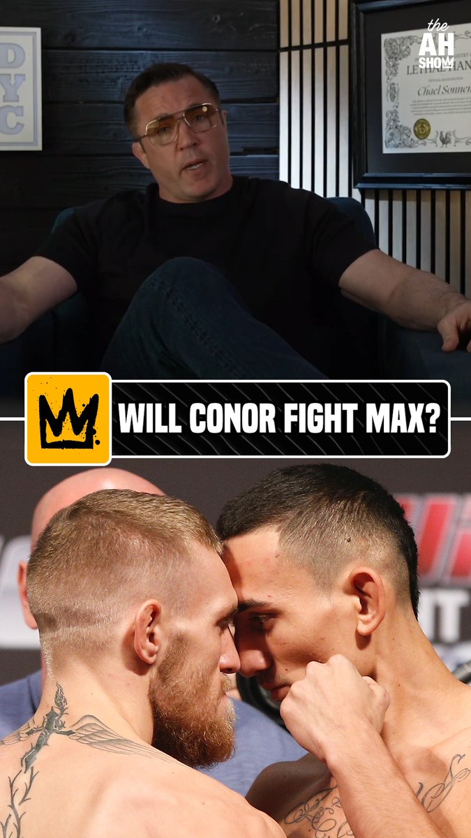 Chael explains why he's not a fan of a McGregor vs Holloway fight at #UFC329 ๐ #HelwaniShow