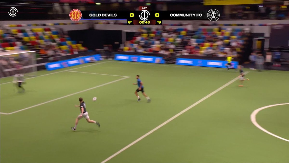 Community FC take the lead against Gold Devils early on 🔥